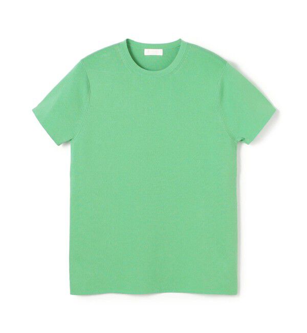 Ballsey「ハイゲージコットン クルーネックプルオーバー」|ニット・セーター|55 グリーン