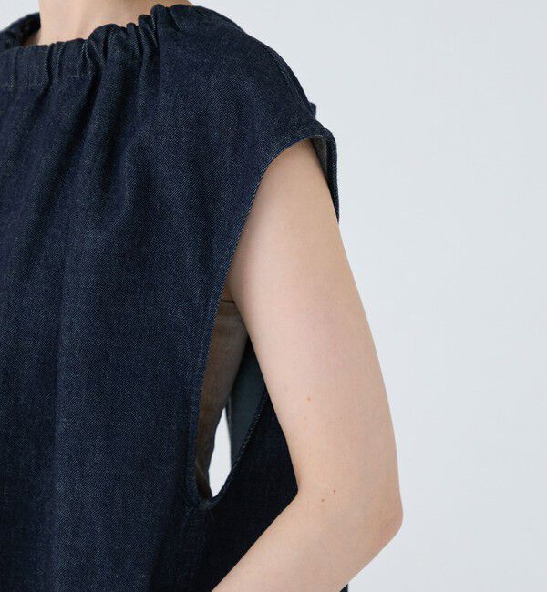 MACPHEE「ライトデニム 2-wayプルオーバー」|シャツ・ブラウス|