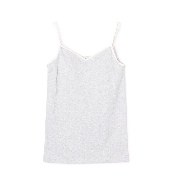GALERIE VIE「スビンコットン カップ付きキャミソール」|キャミソール|13 ライトグレー