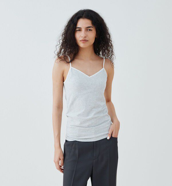 GALERIE VIE「スビンコットン カップ付きキャミソール」|キャミソール|
