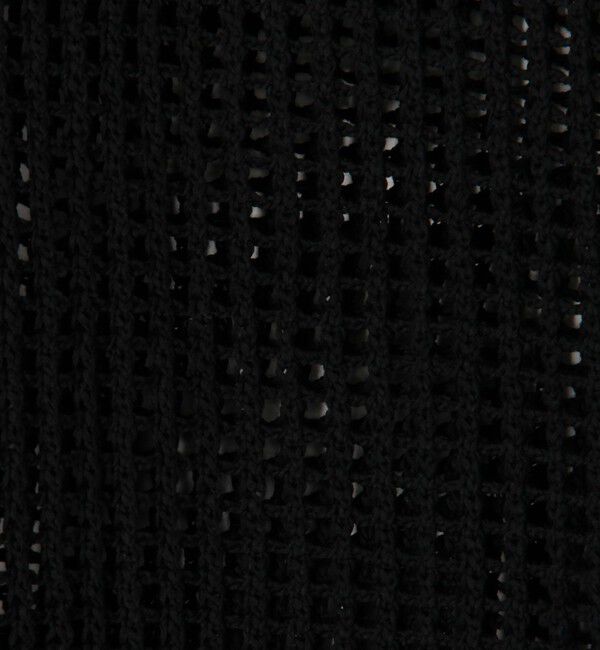 CABaN「CABaN コットンメッシュ クルーネックプルオーバー」|ニット・セーター|