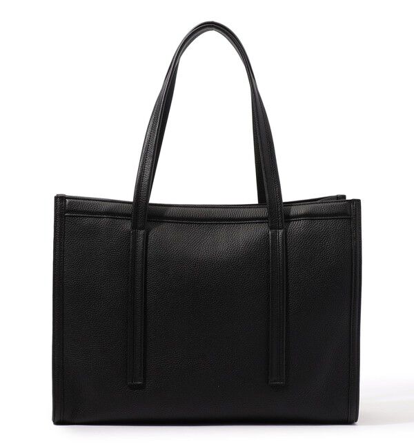 TOMORROWLAND GOODS「TOMORROWLAND シュリンクレザー トートバッグ」|トートバッグ|19 ブラック