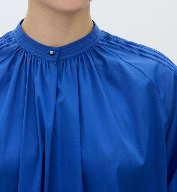 TOMORROWLAND collection「ストレッチブロード ピンタックスリーブブラウス」|シャツ・ブラウス|