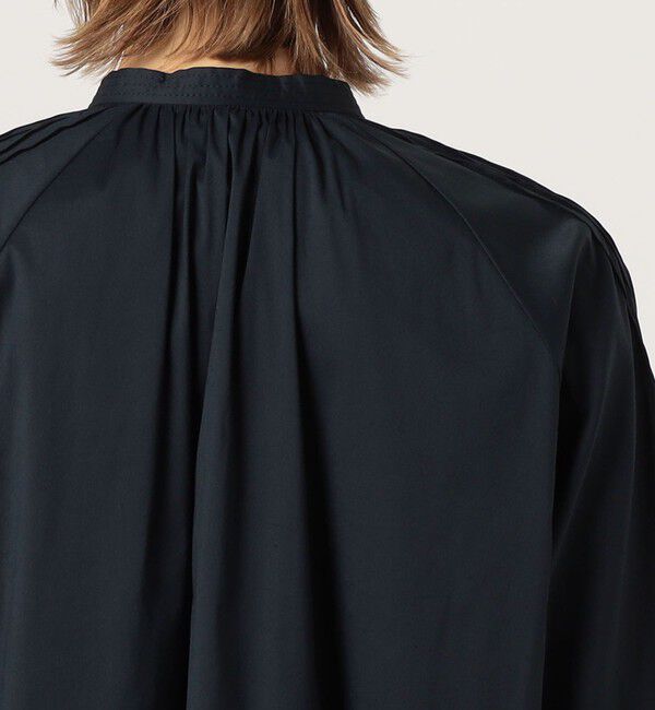 TOMORROWLAND collection「ストレッチブロード ピンタックスリーブブラウス」|シャツ・ブラウス|