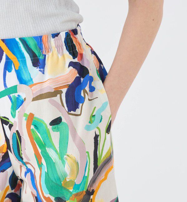 Ballsey「クルールフラワープリント ワイドパンツ」|その他|