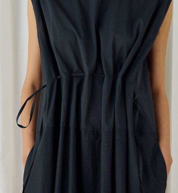 DES PRES「コットンシルクタイプライター コクーンワンピース」|ワンピース|