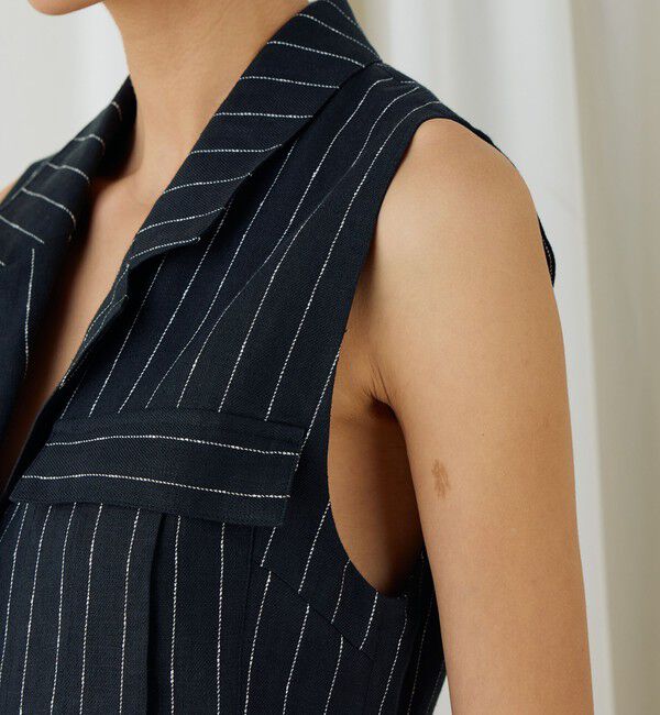 DES PRES「ヘンプツイル ジャンプスーツ」|オールインワン|