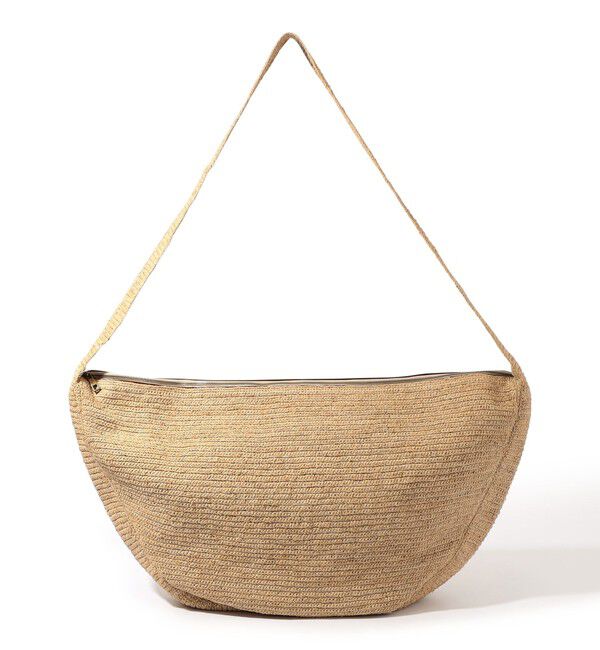 TOMORROWLAND GOODS「IBELIV TAMANA ラフィア クロワッサン ショルダーバッグ 」|その他|