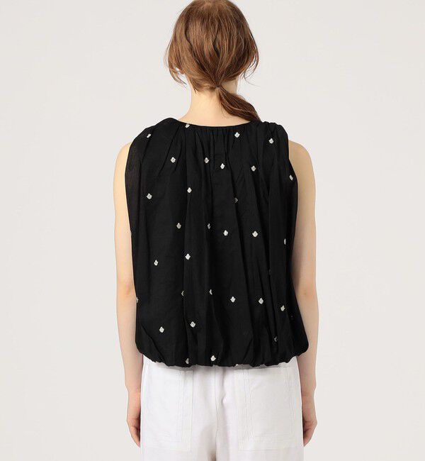 TOMORROWLAND BUYING WEAR「【別注】ne Quittez pas BLACK DOUBLE ORGANZA トップス」|シャツ・ブラウス|