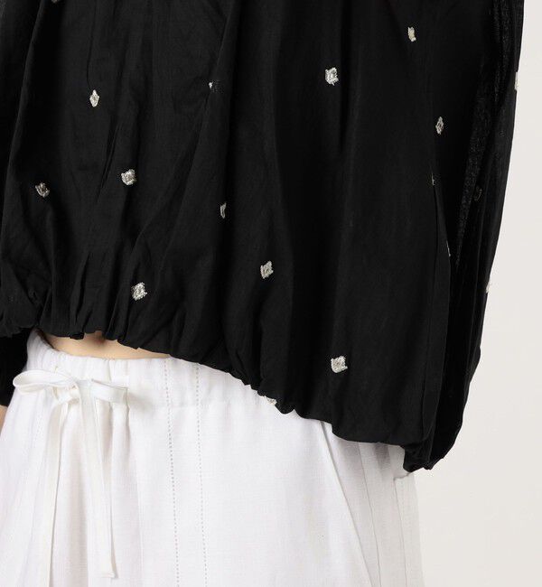 TOMORROWLAND BUYING WEAR「【別注】ne Quittez pas BLACK DOUBLE ORGANZA トップス」|シャツ・ブラウス|