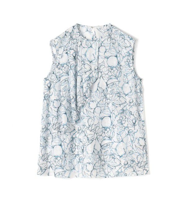 TOMORROWLAND collection「レモンスケッチ タックフレアブラウス」|シャツ・ブラウス|14 ホワイト系