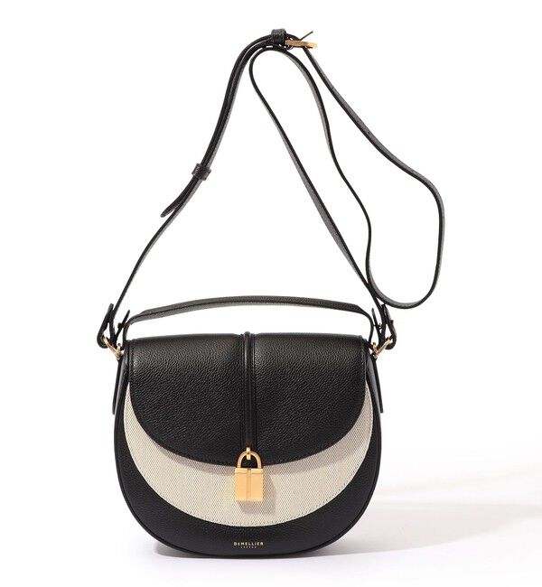 TOMORROWLAND GOODS「DEMELLIER THE VANCOUVER SADDLE バッグ」|ハンドバッグ|18 ブラック系