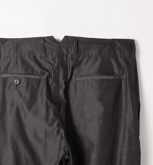CABaN「CABaN シャトルポプリン 1タックパンツ」|チノ|