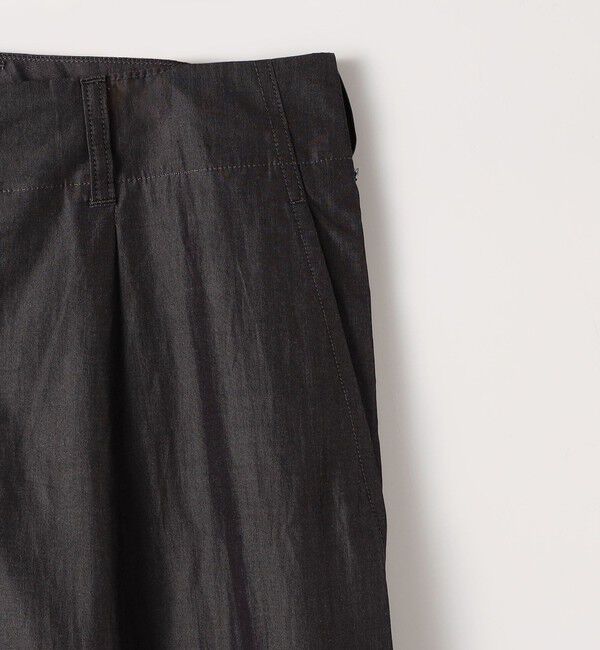 CABaN「CABaN シャトルポプリン 1タックパンツ」|チノ|