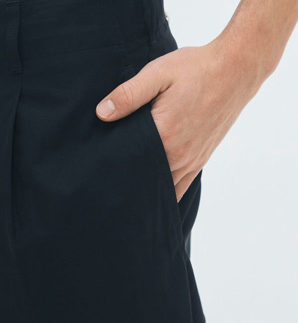 CABaN「CABaN シャトルポプリン 1タックパンツ」|チノ|