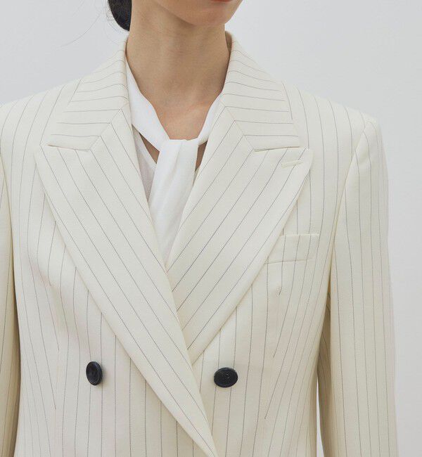 DES PRES「ウールドスキン ダブルブレスレッドジャケット」|テーラードジャケット|