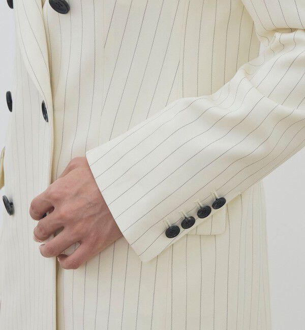 DES PRES「ウールドスキン ダブルブレスレッドジャケット」|テーラードジャケット|