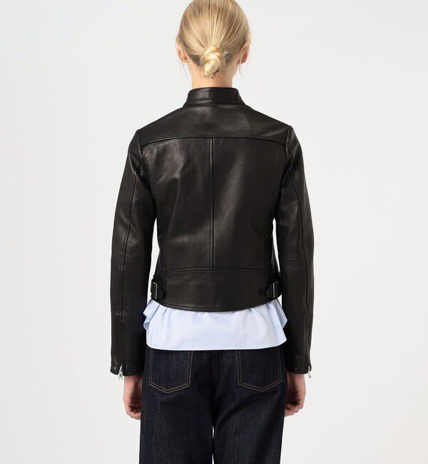 MACPHEE「ラムレザー ライダースジャケット」|ライダースジャケット|