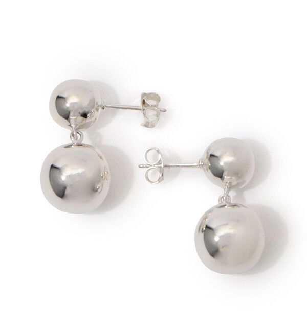 TOMORROWLAND GOODS「LIE STUDIO THE CAROLINE シルバーピアス」|ピアス|