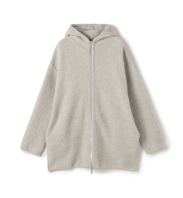 GALERIE VIE「ウールダブルフェイスパイル 2-wayフーデッドコート」|その他|13 ライトグレー