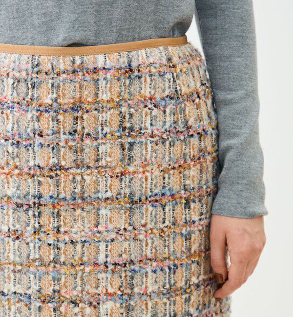 TOMORROWLAND collection「ファンシーヘリンボーン マーメイドスカート」|スカート|