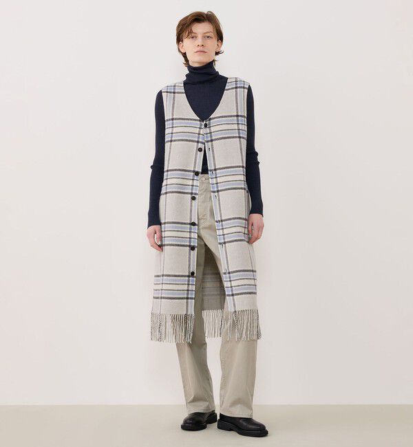 GALERIE VIE「リバーブランケット バックボタンワンピース」|ジャンパースカート|