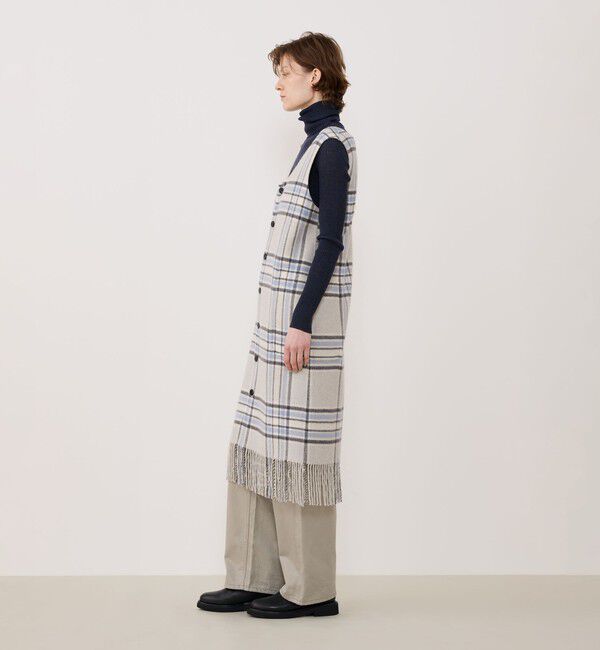 GALERIE VIE「リバーブランケット バックボタンワンピース」|ジャンパースカート|