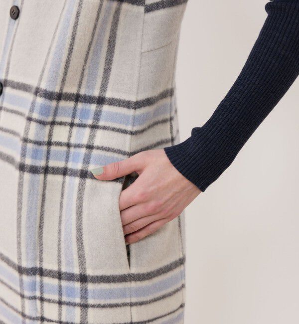 GALERIE VIE「リバーブランケット バックボタンワンピース」|ジャンパースカート|
