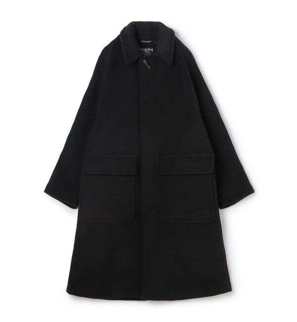 TOMORROWLAND MENS「【別注】INVERTERE ウール ステンカラーコート」|ステンカラーコート|17 チャコールグレー
