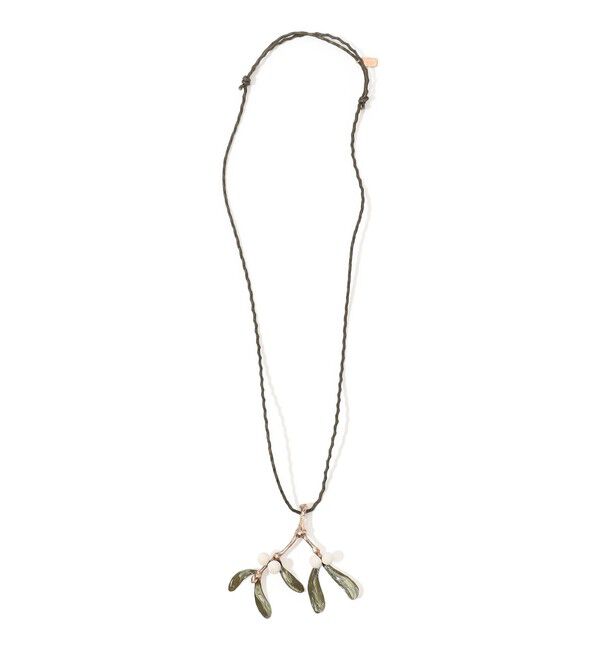 TOMORROWLAND GOODS「RENARD BIJOUX MISTLETOE ネックレス」|ネックレス|54 グリーン系