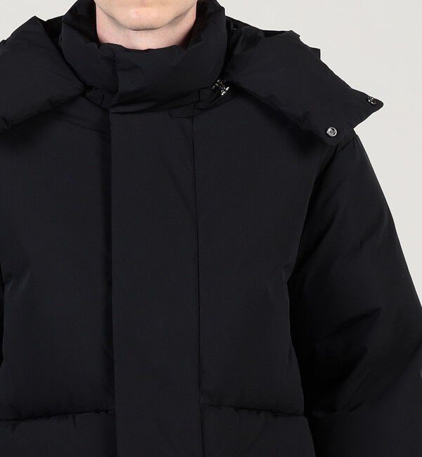 TOMORROWLAND MENS「ポリエステル フーデッドダウンジャケット」|ダウン|