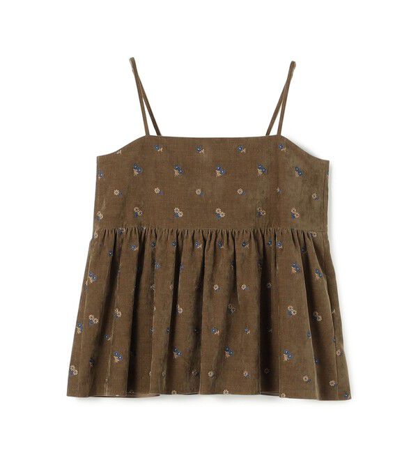 TOMORROWLAND collection「フルーロンベル キャミソールトップス」|その他|46 ブラウン系