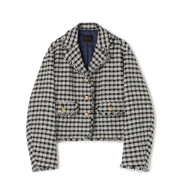 TOMORROWLAND collection「クロレギンガムチェック ショートジャケット」|その他|