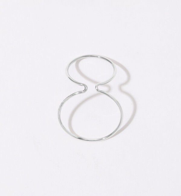 TOMORROWLAND GOODS「SASKIA DIEZ ダブルサークル イヤーカフ」|イヤーカフ|