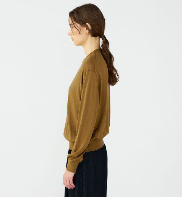 Ballsey「エヴァーシルク クルーネックプルオーバー」|ニット・セーター|