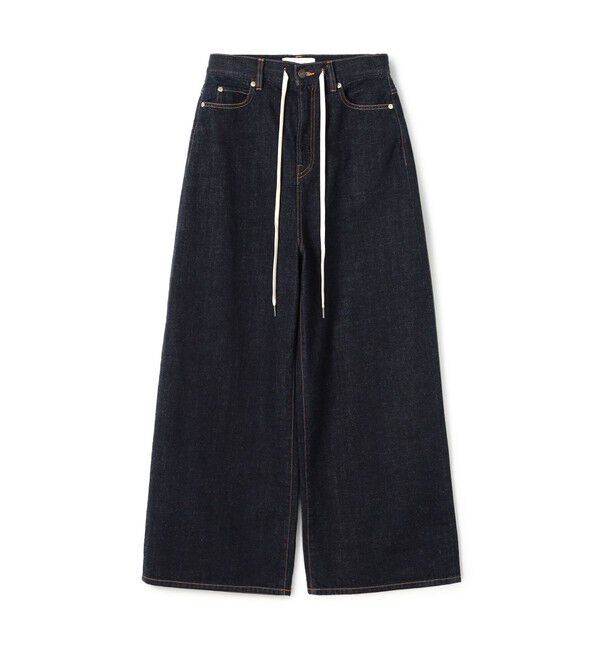 Edition「インディゴデニム ドローコードパンツ」|デニム|69 ネイビー