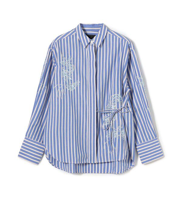 TOMORROWLAND BUYING WEAR「【別注】ne Quittez pas BLACK Cache-coeur シャツ」|シャツ・ブラウス|62 ライトブルー系