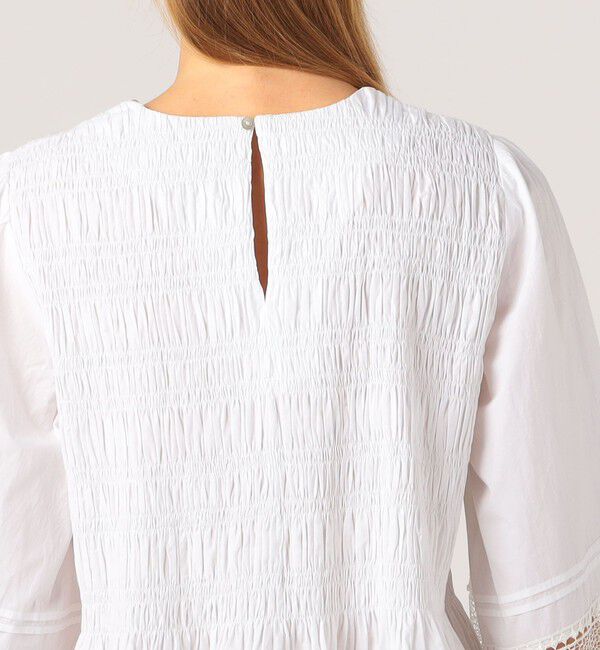 TOMORROWLAND BUYING WEAR「【別注】ne Quittez pas BLACK Gather ブラウス」|シャツ・ブラウス|