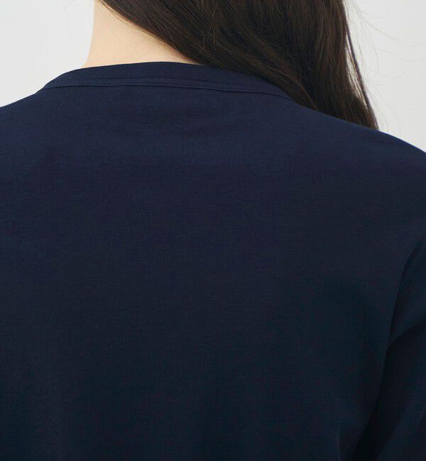 TOMORROWLAND GOODS「HAVERSACK コットンスムース フリルカーディガン」|カーディガン|