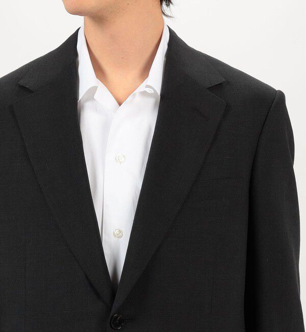 TOMORROWLAND MENS「ウールシルクリネン シングルブレステッド2Bジャケット ROGNA」|テーラードジャケット|