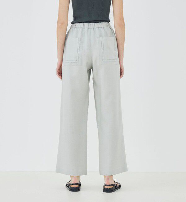 GALERIE VIE「【WEB先行予約】フレンチリネン イージーストレートパンツ」|その他|