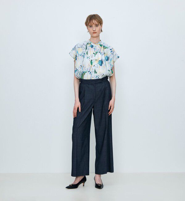 TOMORROWLAND collection「コンフォートデニム タックワイドパンツ」|その他|