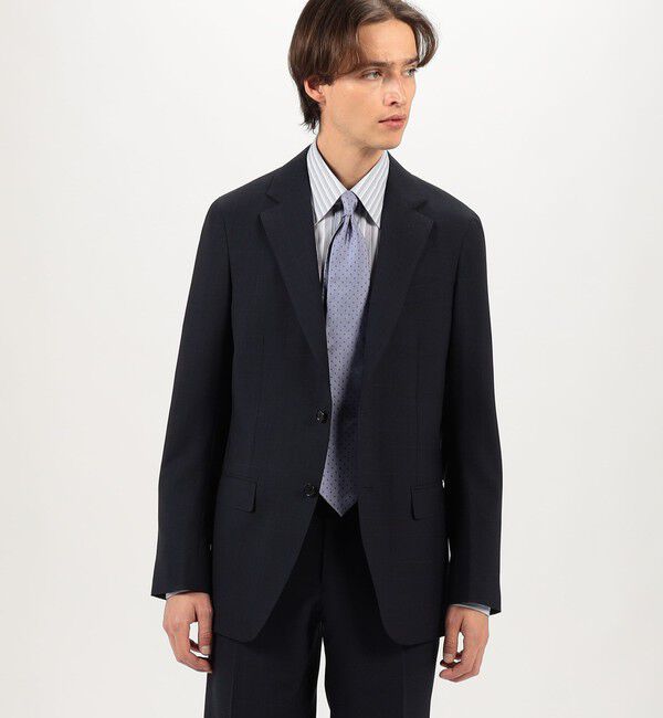 TOMORROWLAND MENS「Super130'sウール シングルブレステッド2Bジャケット DRAGO SWING」|テーラードジャケット|