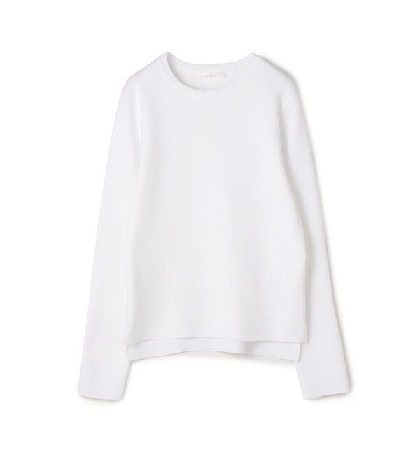 GALERIE VIE「シーアイランドコットン クルーネックプルオーバー」|ニット・セーター|11 ホワイト