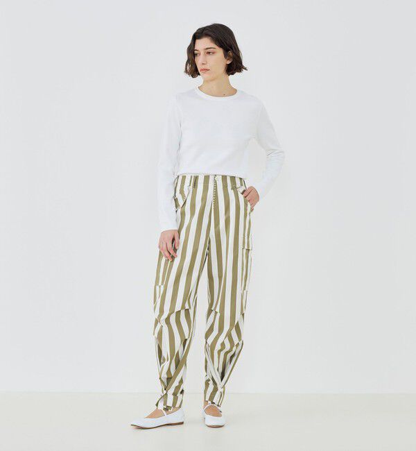 GALERIE VIE「シーアイランドコットン クルーネックプルオーバー」|ニット・セーター|