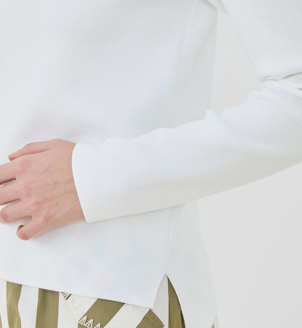 GALERIE VIE「シーアイランドコットン クルーネックプルオーバー」|ニット・セーター|