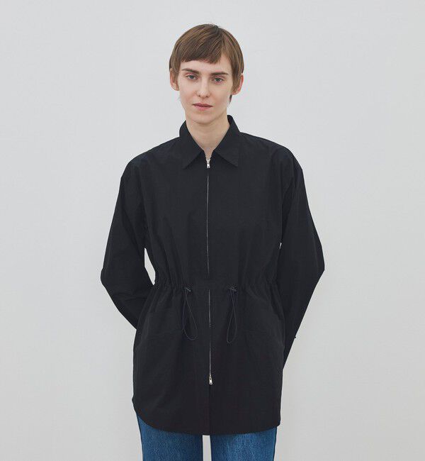 DES PRES「ポリエステルナイロンコットン テックシャツブルゾン」|ブルゾン・スタジャン|