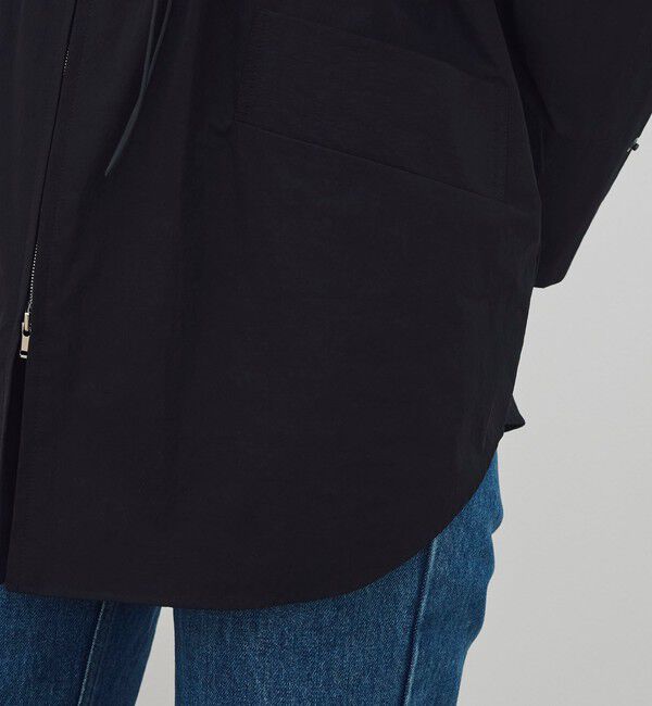 DES PRES「ポリエステルナイロンコットン テックシャツブルゾン」|ブルゾン・スタジャン|