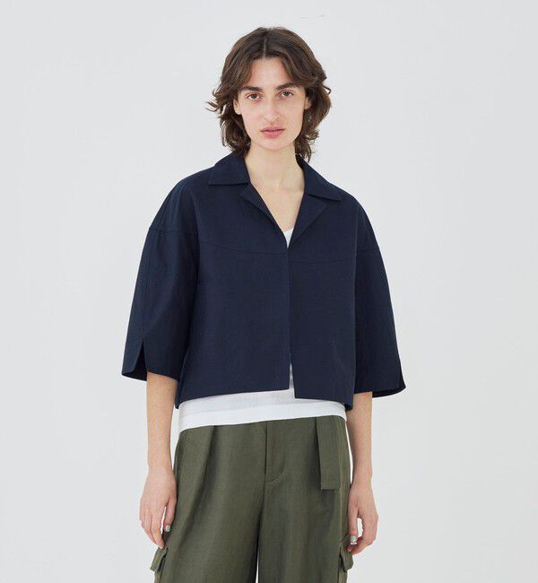 GALERIE VIE「コットンダブルフェイス ショートジャケット」|その他|