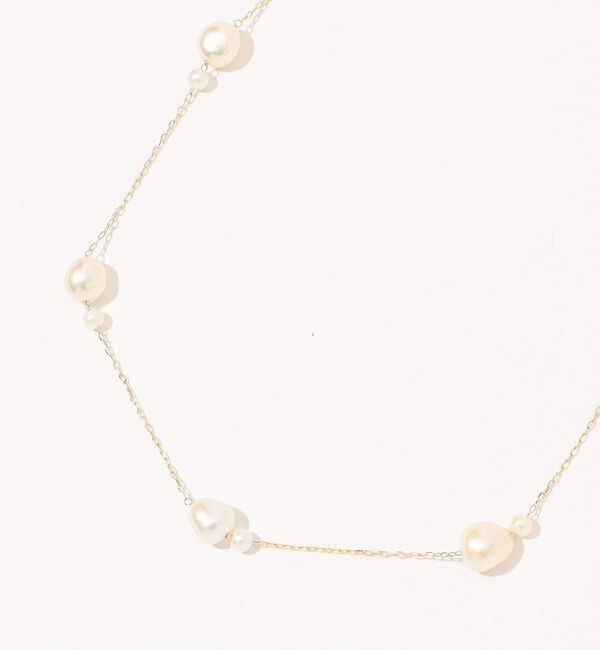 TOMORROWLAND GOODS「les bon bon フロテ パール ロング ネックレス」|ネックレス|
